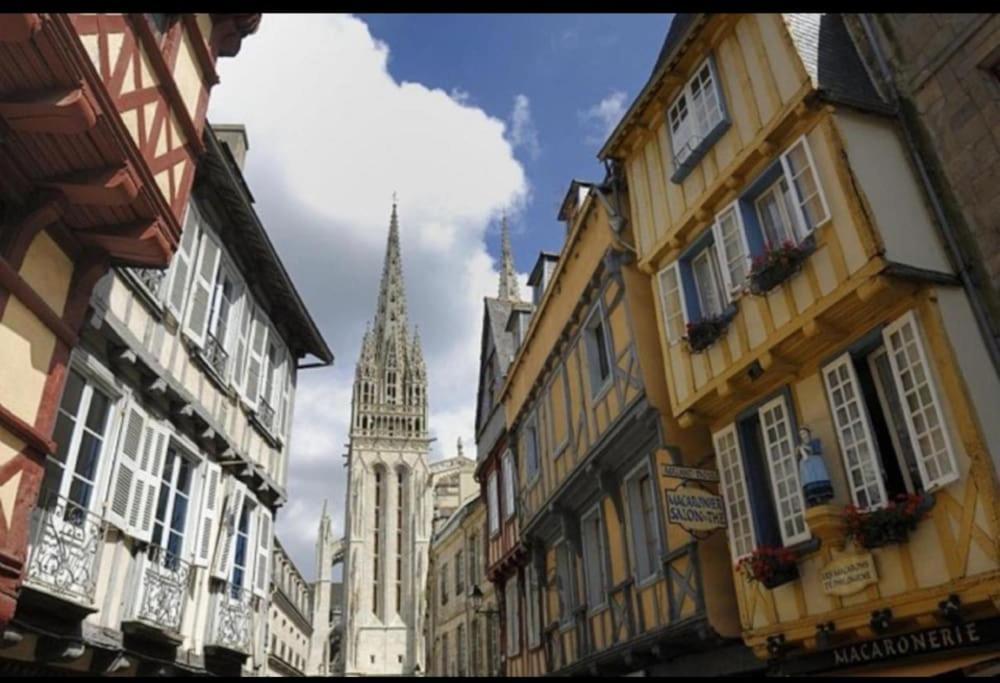 Maison Hyper Centre Ville - 4 Pers - 2 Places De Parking Gratuites Quimper Eksteriør billede
